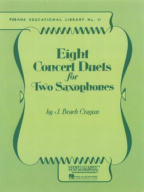 Hovedbilde Eight Concert Duets for Two Saxophones