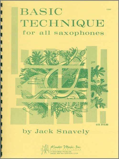 Hovedbilde Basic Technique For All Saxophones