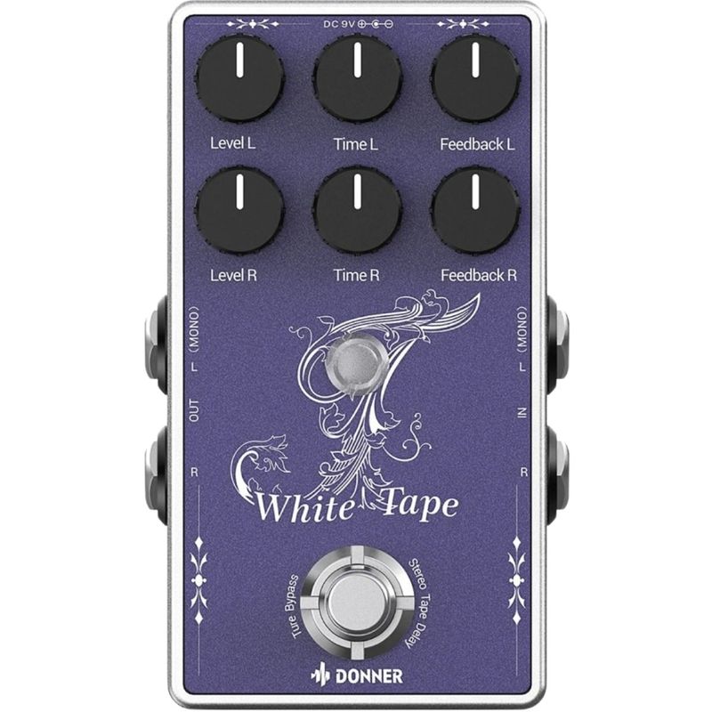 Donner Analog Tape Delay gitar-effekt-pedal