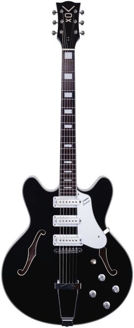 Hovedbilde VOX BC-S66-BK Bobcat Guitar, Black.