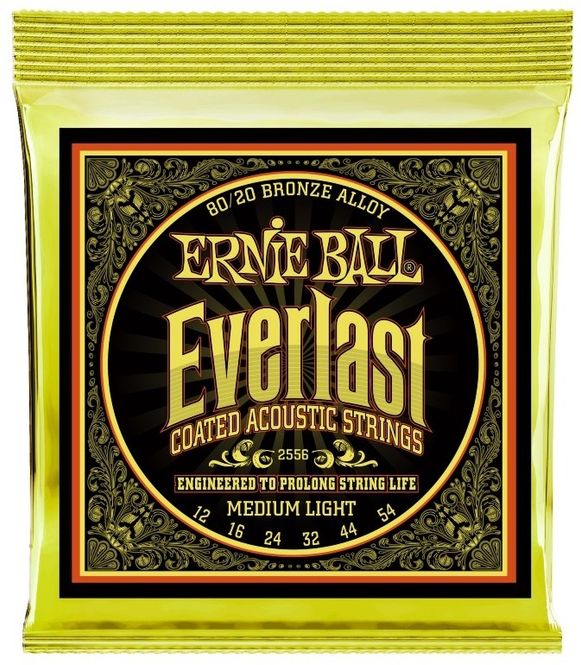 Hovedbilde Ernie Ball 2556 Everlast 80/20 Bronze Medium Light
