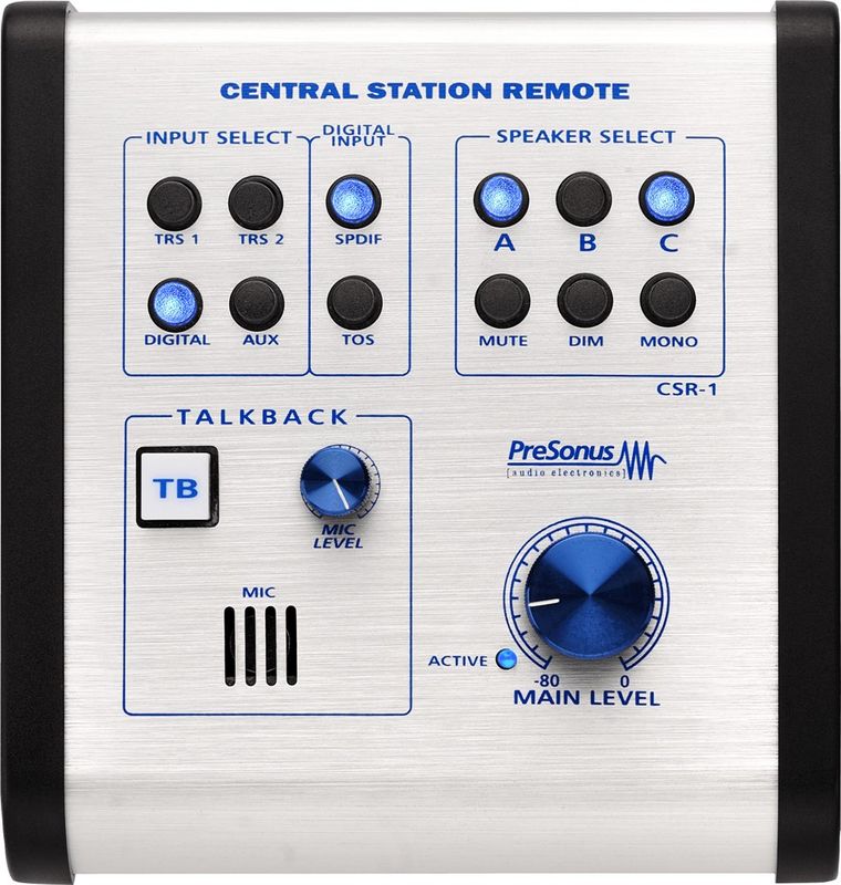 PreSonus Central Station PLUS - Monitoring controller with remote control
