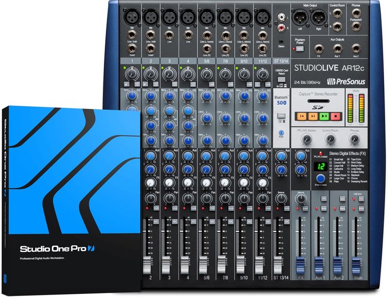 PreSonus StudioLive AR12c - Analog mixer
