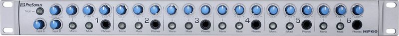 PreSonus HP60 - 6-channel headphone mixing systems