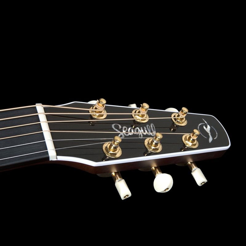 Seagull Peppino Signature CW Bourbon Burst Western Dreadnought guitar