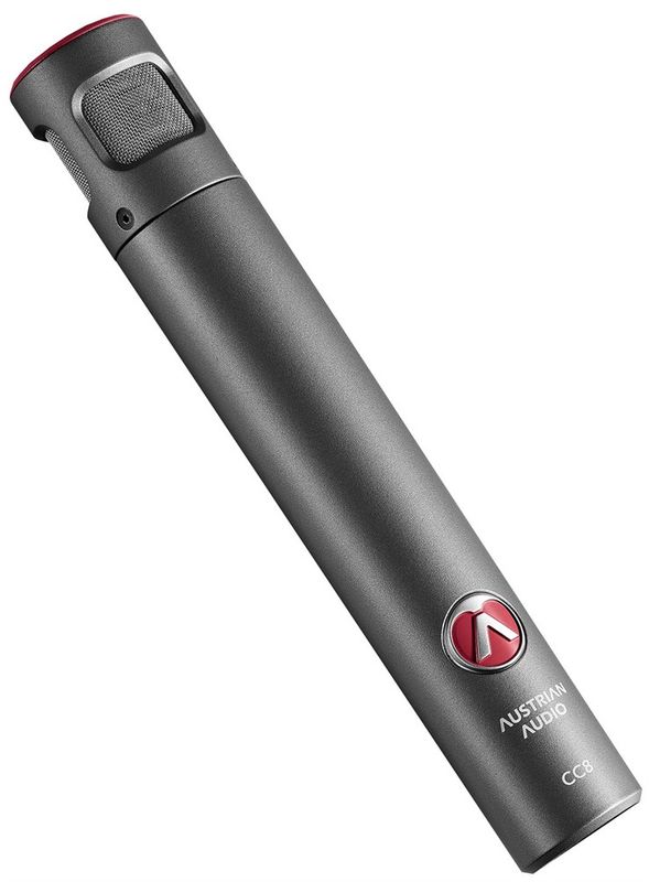 Austrian Audio CC8 - Kardioid kondensatormikrofon för instrument, med OCH8 Mic Clip, CCW8 puffskydd, MSC8 väska