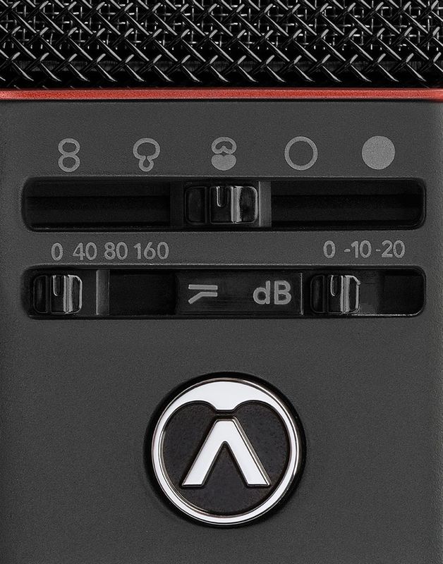 Austrian Audio OC818 Studio Set Svart - OC818 mikrofon, spidermount, mini XLR, mikrofonhållare, vindskydd och väska