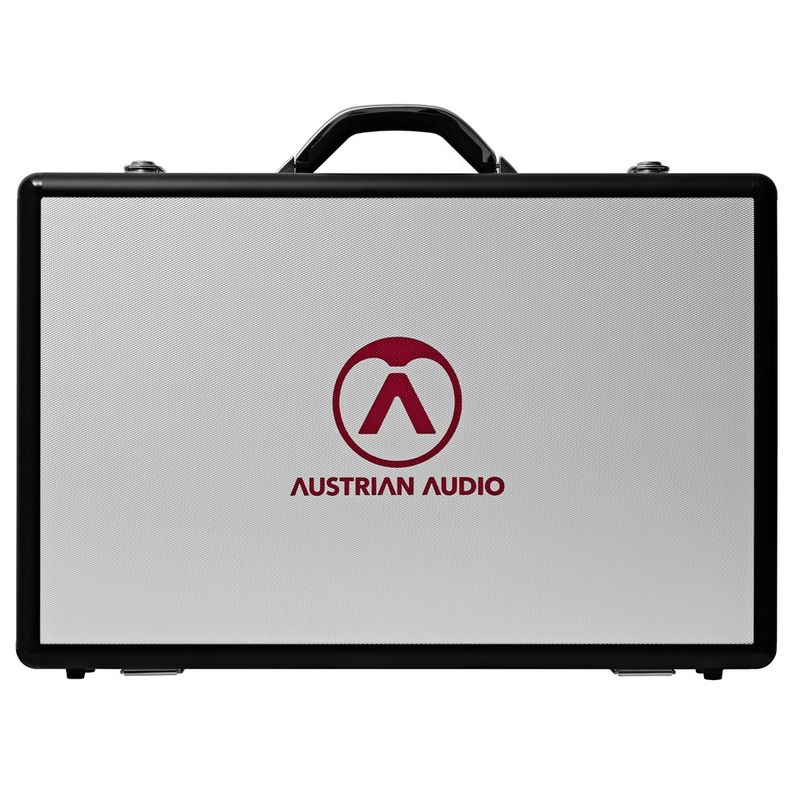 Austrian Audio OCDC1 Flightcase till 2x OC mikrofoner, 2x Shockmounts + OC tillbehör