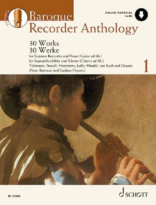 Hovedbilde Baroque Recorder Anthology Vol. 1