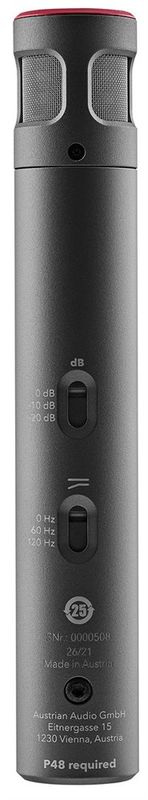 Austrian Audio CC8 - Kardioid kondensatormikrofon för instrument, med OCH8 Mic Clip, CCW8 puffskydd, MSC8 väska