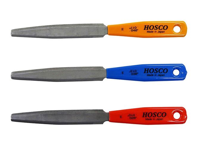 Hovedbilde Hosco Japan Nut Slotting File Set (3 pcs) - ...