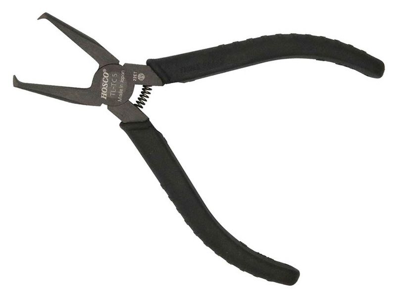 Hosco Japan H-TL-TC5 fret puller, carbon steel, blade width 5,0mm, flat blade thickness 0,40mm