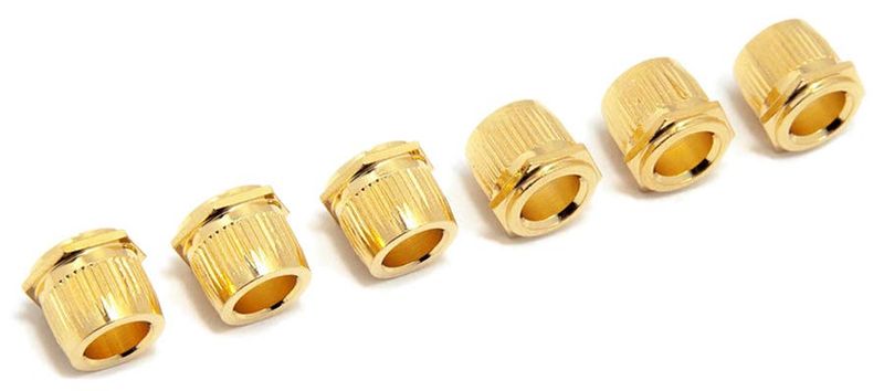 Hosco Japan Conversion Bushings Gold Hexagonal Top (6-p)