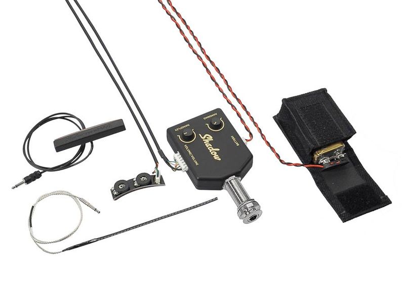 Shadow MSA-DP-V MicroSonic Nanoflex and Nanomag pickup for acoustic guitar