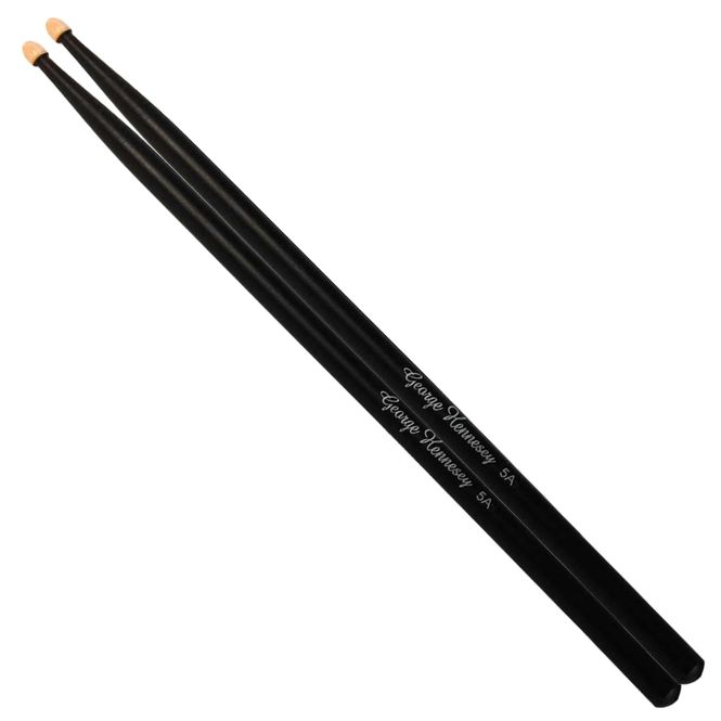 Hovedbilde George Hennesey BLACK-5A trommestikker (par) black