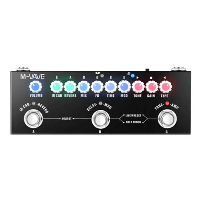 Hovedbilde M-vave Cube Baby effektpedal for gitar