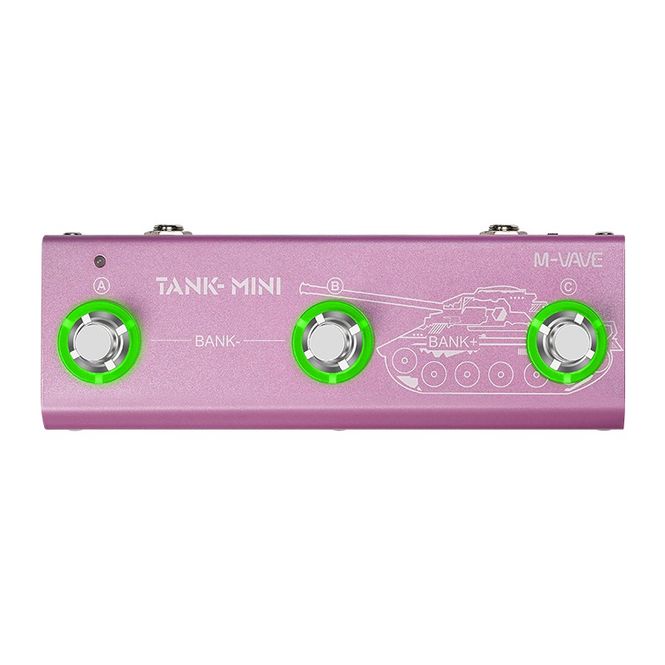 Hovedbilde M-vave Tank Mini gitar-effekt-pedal