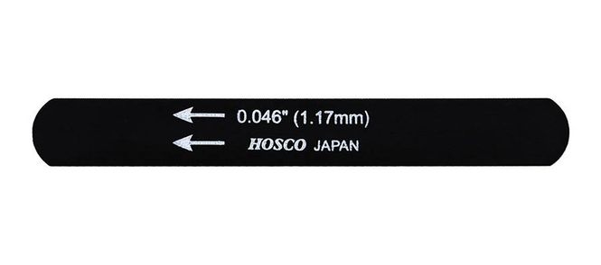 Hovedbilde Hosco Japan Black Nut File 0.046"