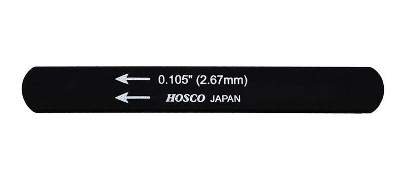 Hosco Japan Black Nut File 0.105