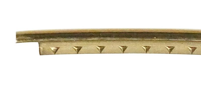Hosco Japan HFPB-M1-P24 packaged precut phosphor bronze fretwire, medium, 2.40 x 1.20mm crown size, 24 pcs
