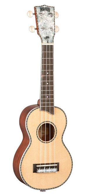 Hovedbilde Mahalo Pearl Series, solid top soprano ukulele, ...
