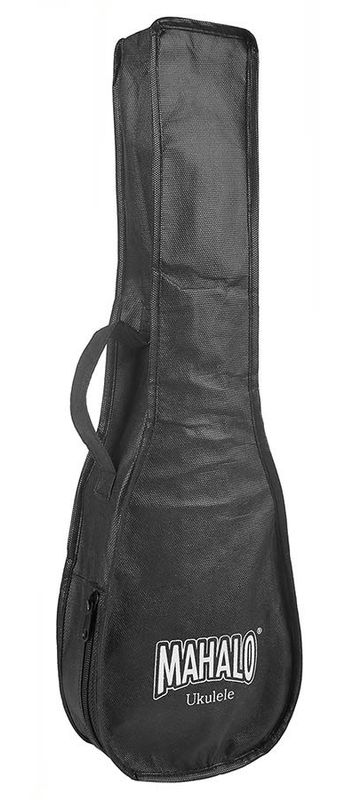 Mahalo Pearl Series, solid top soprano ukulele, natural, with bag