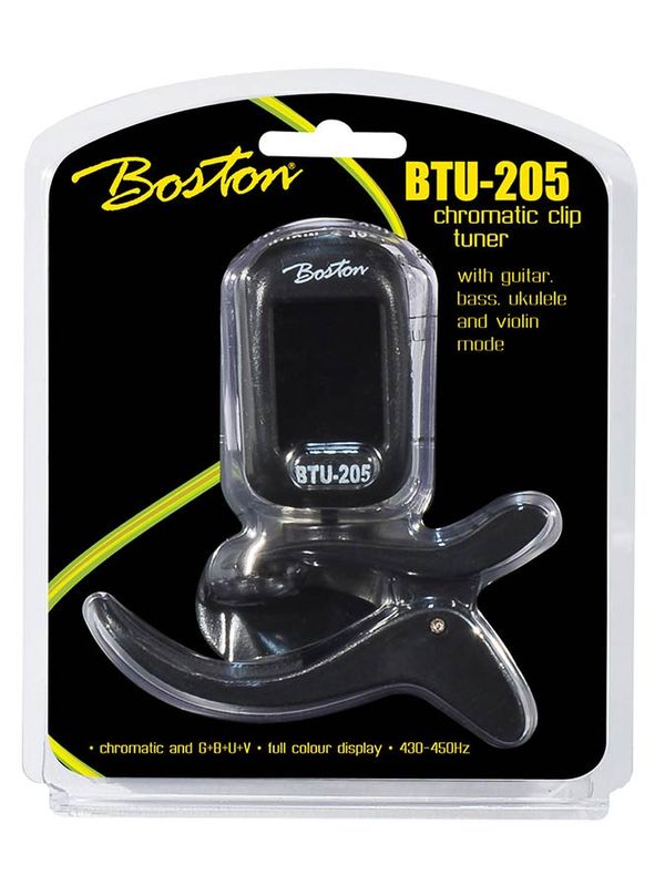 Boston BTU-205 Chromatic Clip Tuner