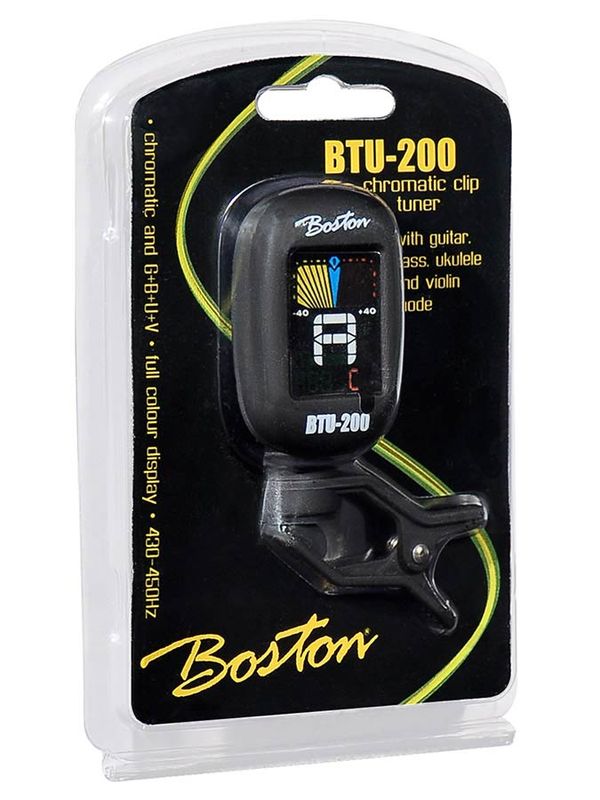 Boston BTU-200 Chromatic Clip Tuner