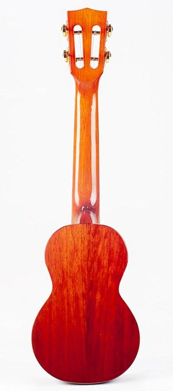 Mahalo Java Series, soprano ukulele, concert scale neck, vintage natural, with bag
