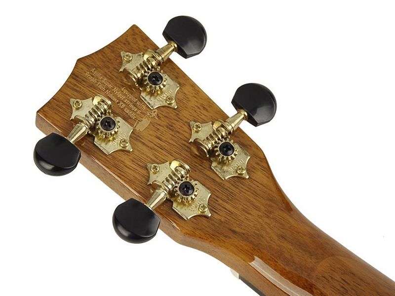 Mahalo Hano Series, concert ukulele, wide-neck, vintage natural, with bag