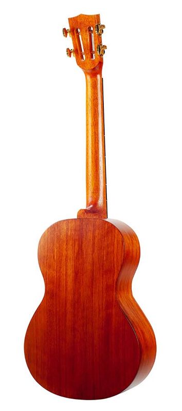 Mahalo Java Series, baritone ukulele, transparent brown, with padded bag & strap