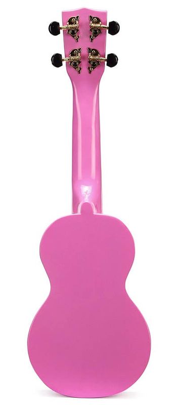 Mahalo Rainbow Series, soprano ukulele, pink, with bag