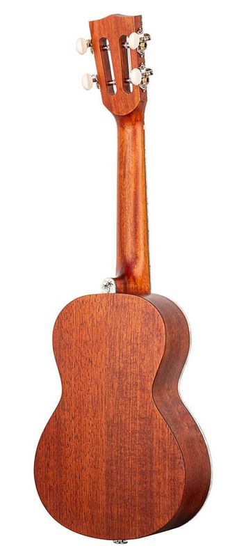 Mahalo Pearl Series, solid top concert ukulele, black, with bag