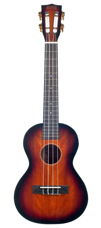 Mahalo Java Series, tenor ukulele, 3 tone sunburst, with bag