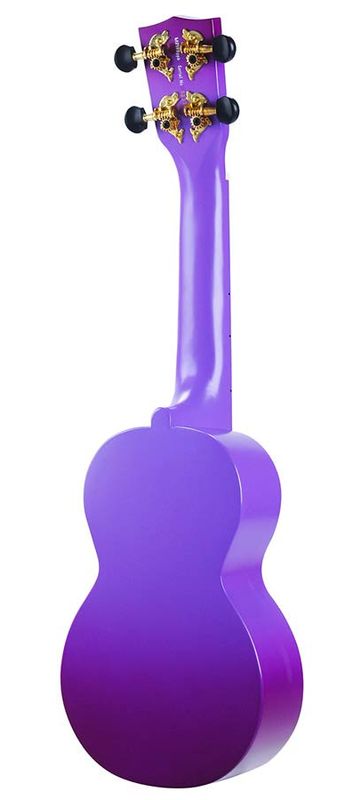 Mahalo Designer Series, soprano ukulele HIBISCUS, purple burst, with bag