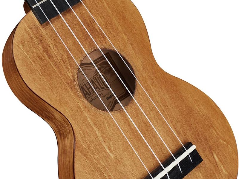 Mahalo Slimline Series, soprano ukulele, transparent brown, with bag