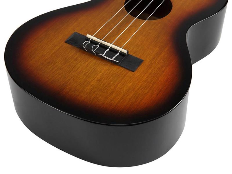 Mahalo Java Series, baritone ukulele, 3 tone sunburst, with padded bag & strap