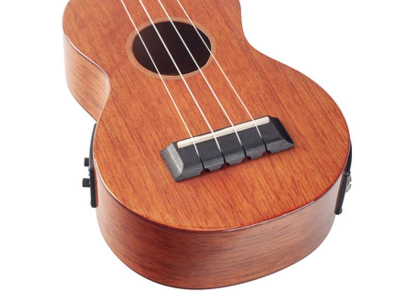 Mahalo Java Series, soprano ukulele, 1V+1T (MVT2), vintage natural, with bag