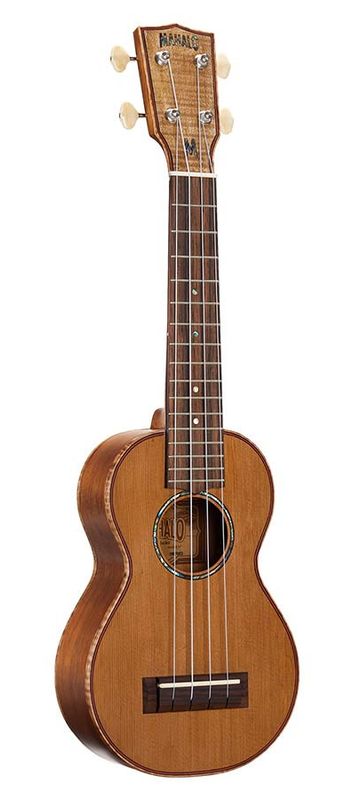 Mahalo Master Series, all solid soprano ukulele, natural, with bag