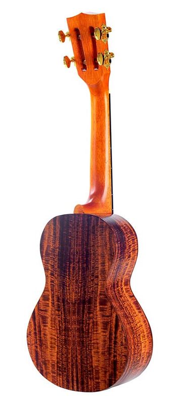 Mahalo Artist Elite Series, concert ukulele PHOTO FLAME KOA, with bag