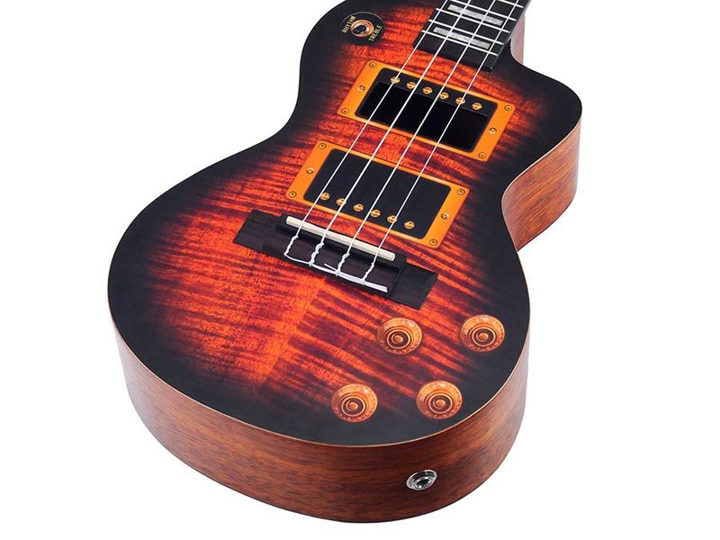 Mahalo Artist Elite Series, tenor ukulele ELECTRIC GUITAR, with MEQ2 9v preamp, with bag