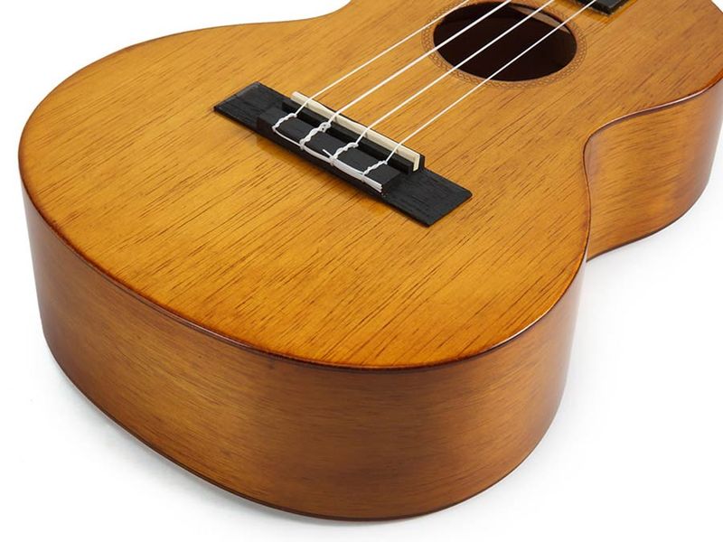 Mahalo Hano Series, tenor ukulele, vintage natural, with bag