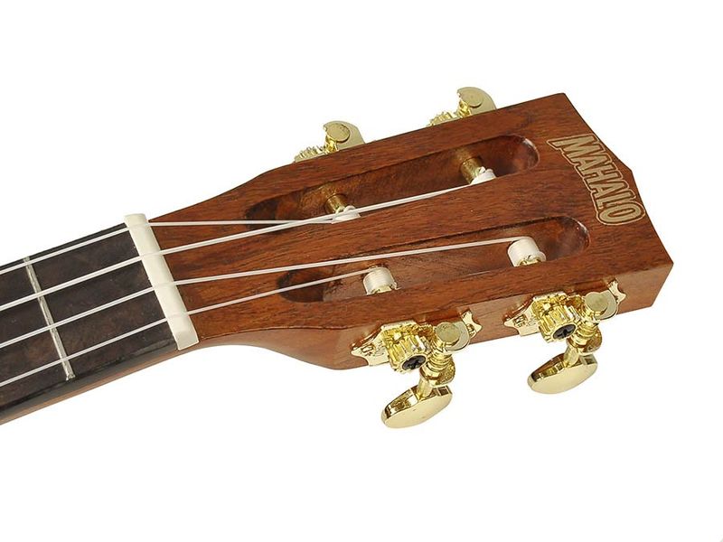 Mahalo Java Series, tenor ukulele, 1V+1T (MVT2), trans brown, with padded bag & strap