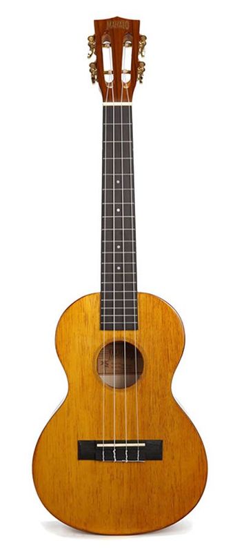 Mahalo Hano Series, tenor ukulele, vintage natural, with bag