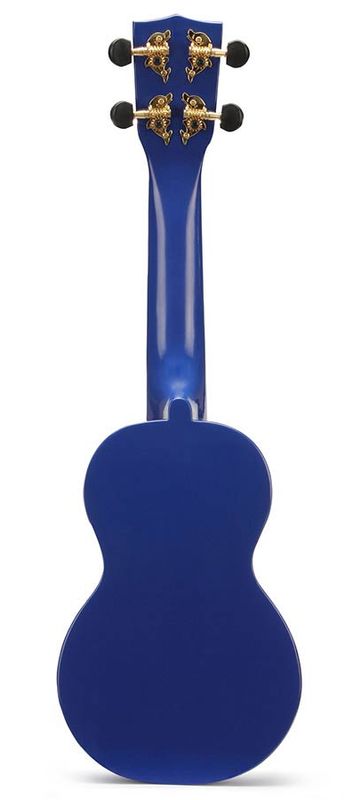 Mahalo Rainbow Series, soprano ukulele, blue, with bag