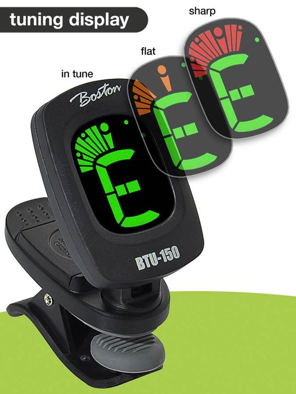 Boston BTU-150 Chromatic Clip Tuner