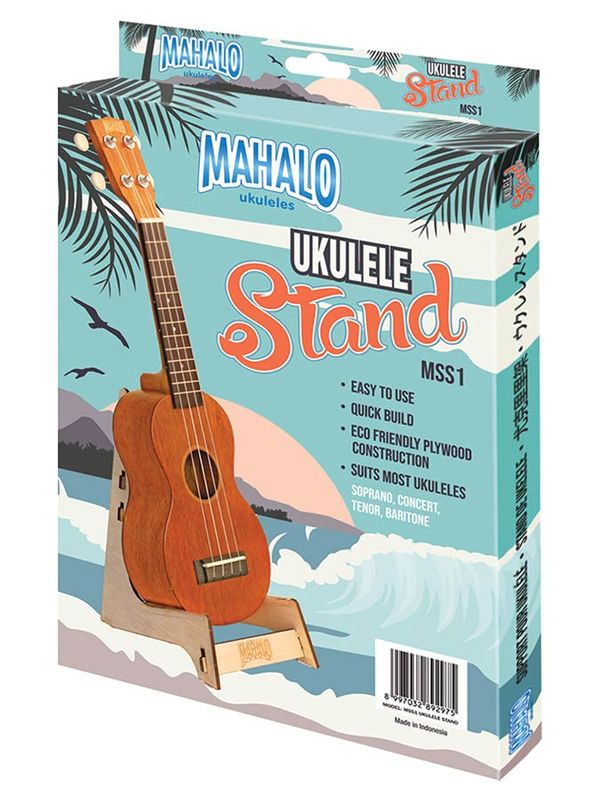 Mahalo  laser engraved ukulele stand, fits most sizes
