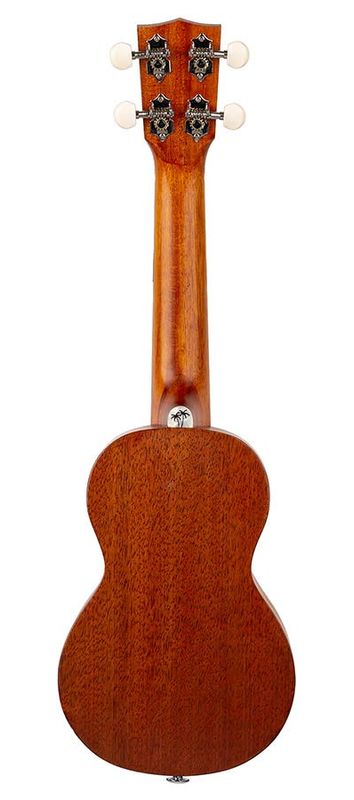 Mahalo Pearl Series, solid top soprano ukulele, natural, with bag