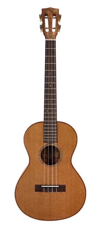 Mahalo Master Series, all solid baritone ukulele, natural, with bag