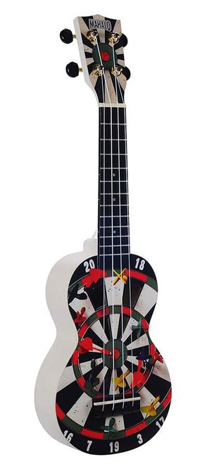 Hovedbilde Mahalo Art Series, soprano ukulele DARTS, with bag